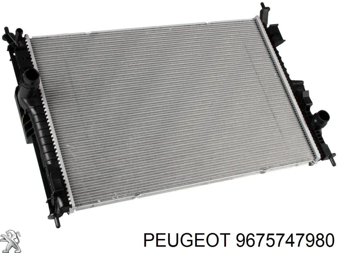 Radiador de esfriamento de motor Peugeot/Citroen 9675747980 preço, a partir de 88,71 USD
