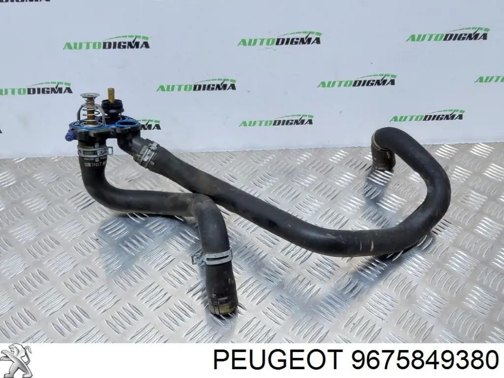 Compre 9675849380 Peugeot/Citroen Caixa do termostato