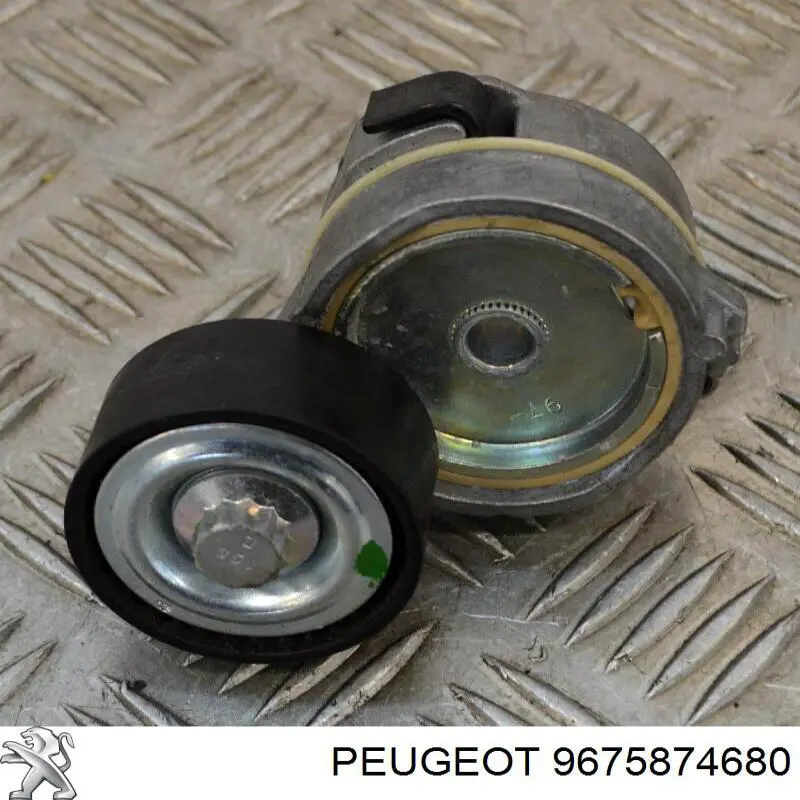 Compre 9675874680 Peugeot/Citroen Reguladora de tensão da correia de transmissão