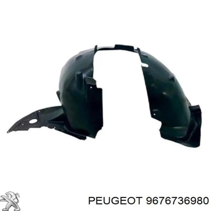 Guarda-barras esquerdo do pára-lama dianteiro Peugeot/Citroen 9676736980 preço, a partir de 27,26 USD