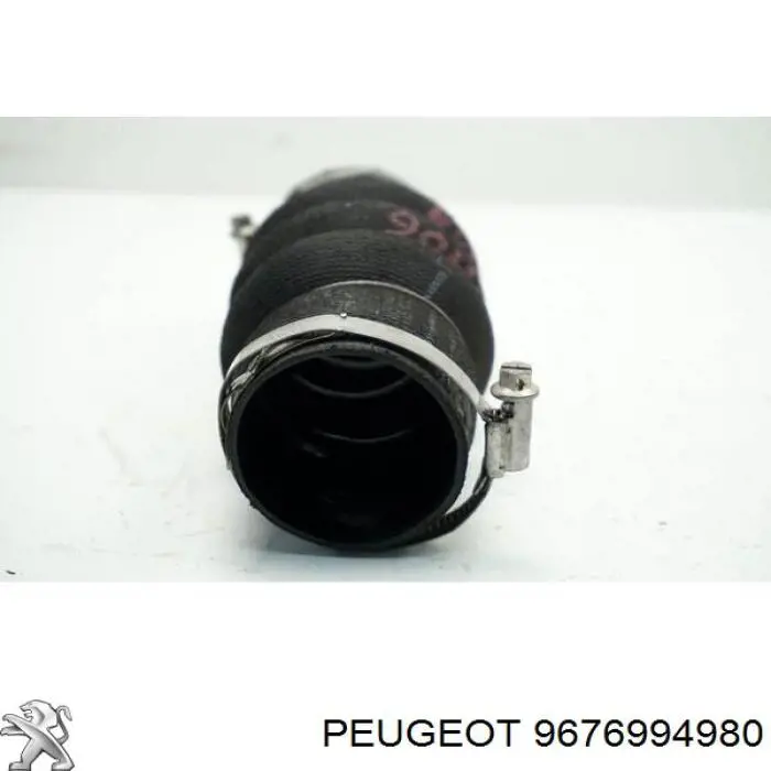 9676994980 Peugeot/Citroen Mangueira (cano derivado) de intercooler