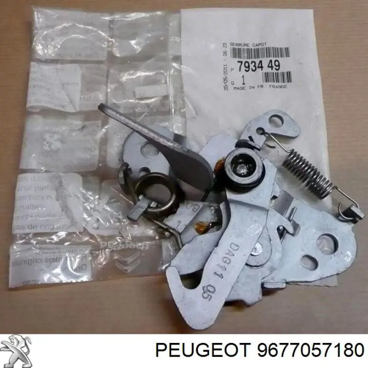 9677057180 Peugeot/Citroen Fecho da capota
