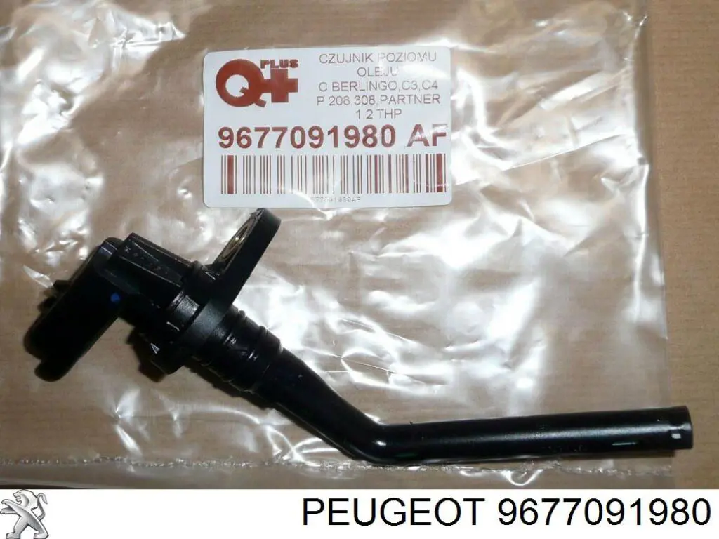 Sensor do nível de óleo de motor 9677091980 Peugeot/Citroen