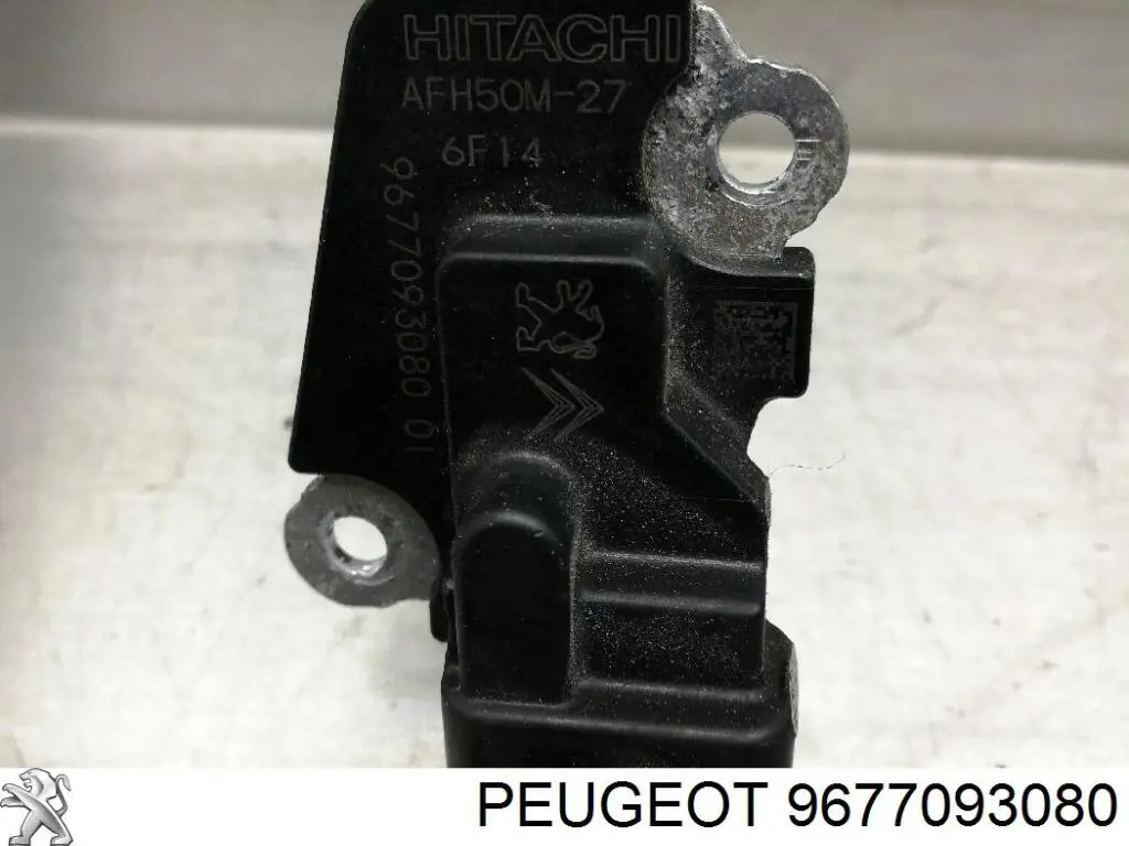 Sensor de fluxo (consumo) de ar, medidor de consumo M.A.F. - (Mass Airflow) Peugeot/Citroen 9677093080 preço, a partir de 62,73 USD