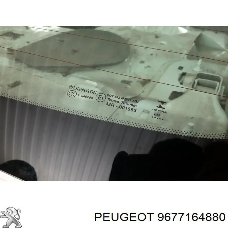 Vidro traseiro Peugeot/Citroen 9677164880 preço, a partir de 226,44 USD