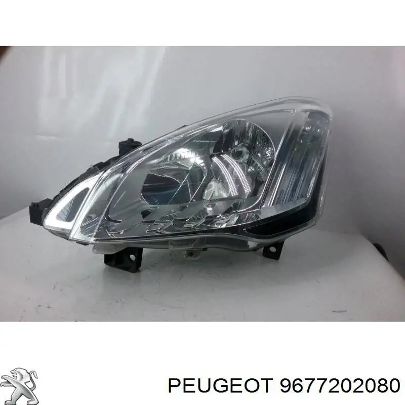 9677202080 Peugeot/Citroen Luz esquerda