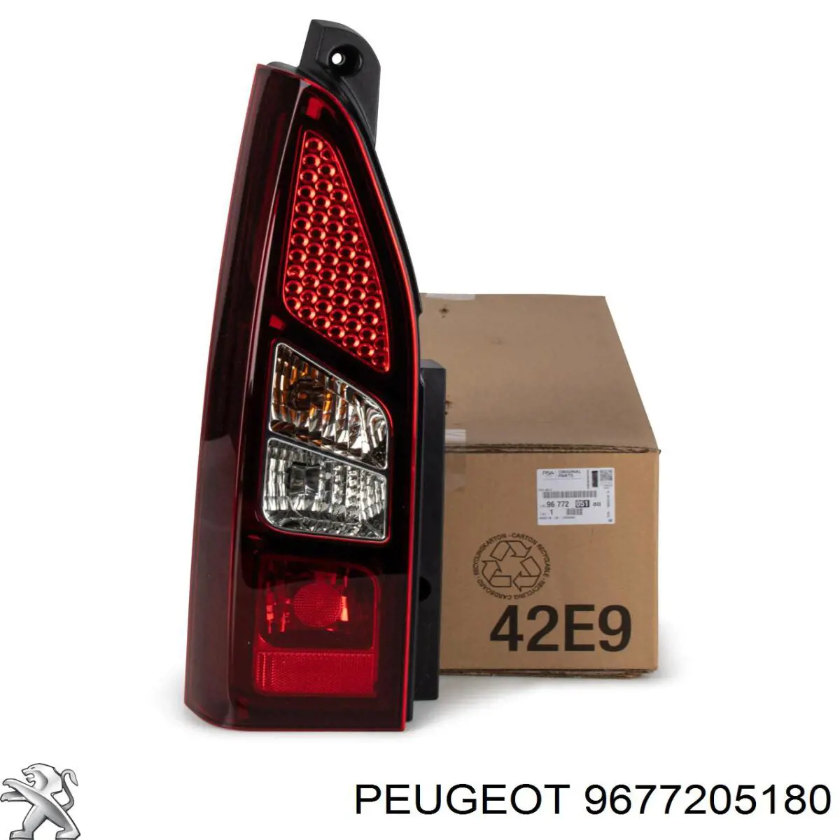Lanterna traseira esquerda Peugeot/Citroen 9677205180 preço, a partir de 110,86 USD