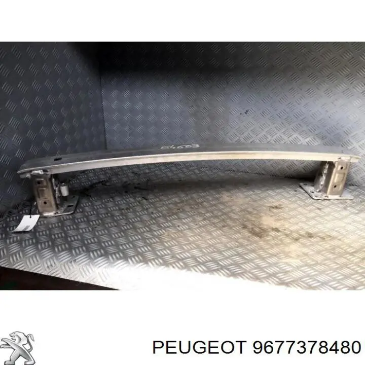 9677378480 Peugeot/Citroen Reforçador do pára-choque traseiro