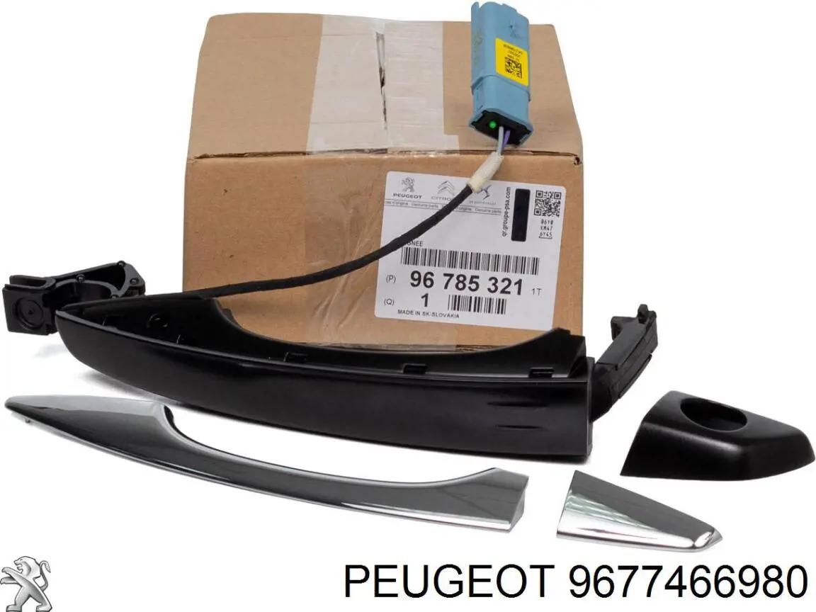 Compre 9677466980 Peugeot/Citroen Limitador dianteiro de abertura de porta