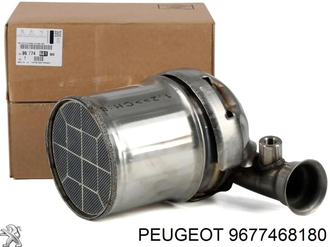 Filtro de partículas do sistema dos gases de escape Peugeot/Citroen 9677468180 preço, a partir de 287,10 USD