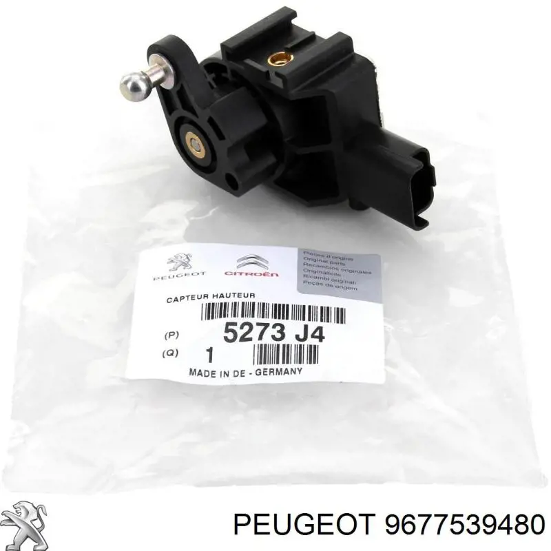 9677539480 Peugeot/Citroen Sensor de posição (de revoluções) de cambota