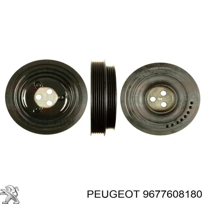 Compre 9677608180 Peugeot/Citroen Polia de cambota