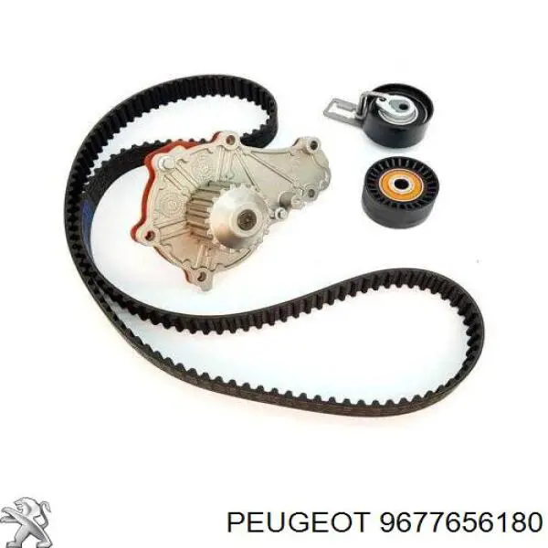 Compre 9677656180 Peugeot/Citroen Correia do mecanismo de distribuição de gás, kit