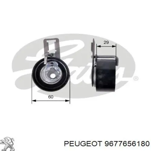 Correia do mecanismo de distribuição de gás, kit Peugeot/Citroen 9677656180 preço, a partir de 43,04 USD