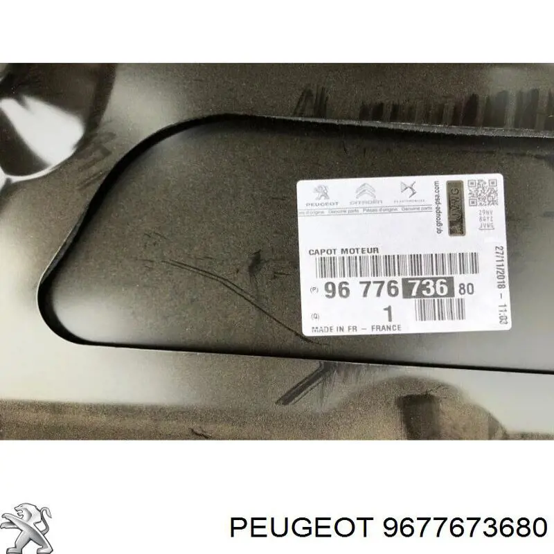 Capota Peugeot/Citroen 9677673680 preço, a partir de 351,22 USD
