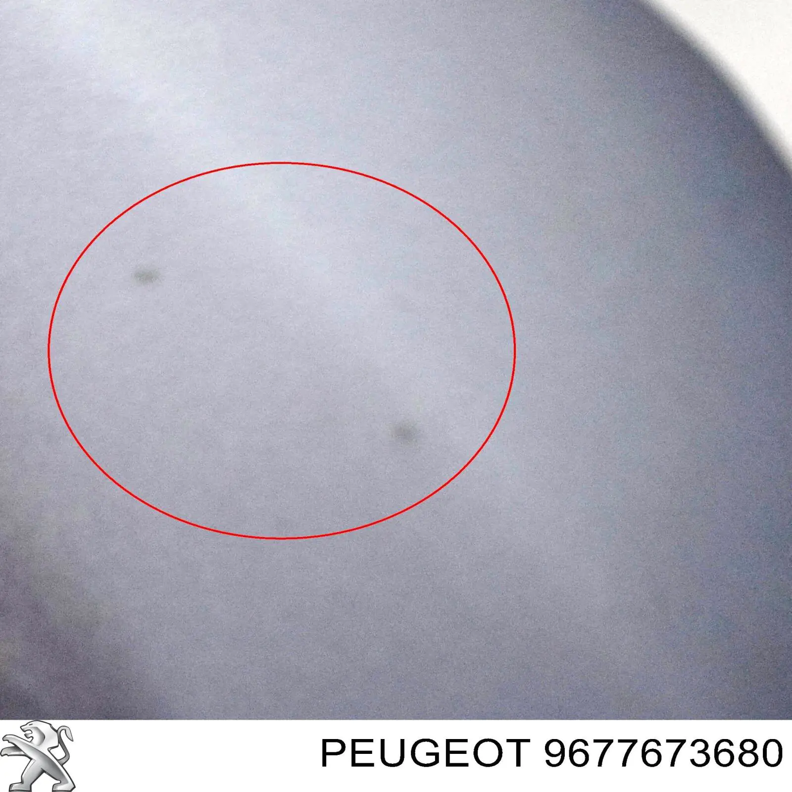 Capota 9677673680 Peugeot/Citroen