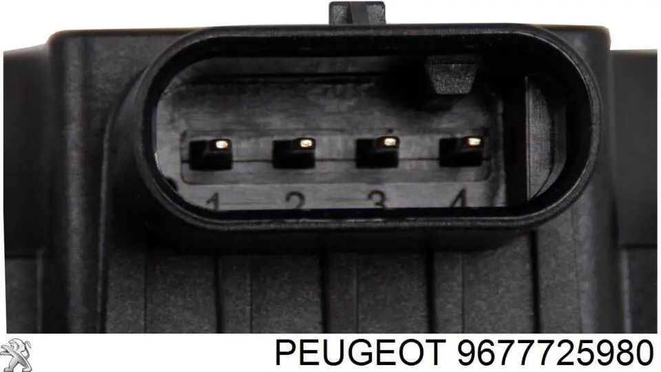 9677725980 Peugeot/Citroen Perciana do radiador de esfriamento