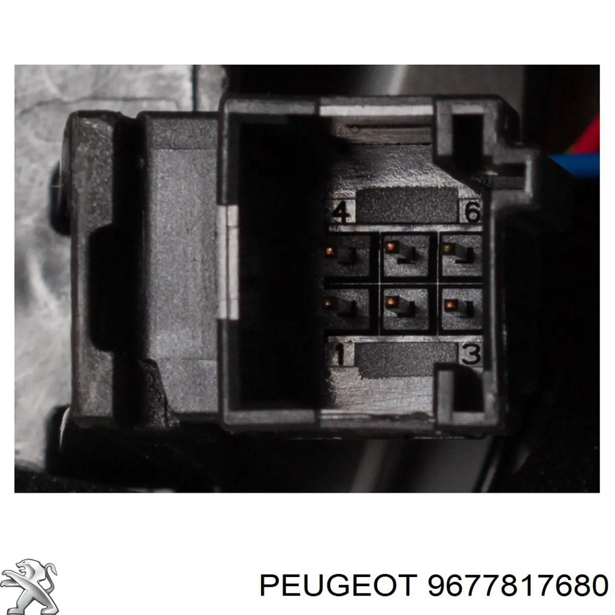 9677817680 Peugeot/Citroen Lanterna traseira esquerda externa