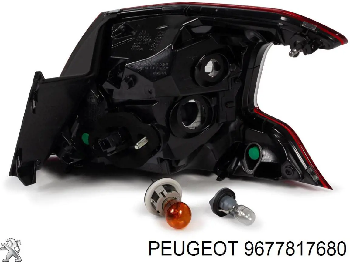 Lanterna traseira esquerda externa Peugeot/Citroen 9677817680 preço, a partir de 133,03 USD