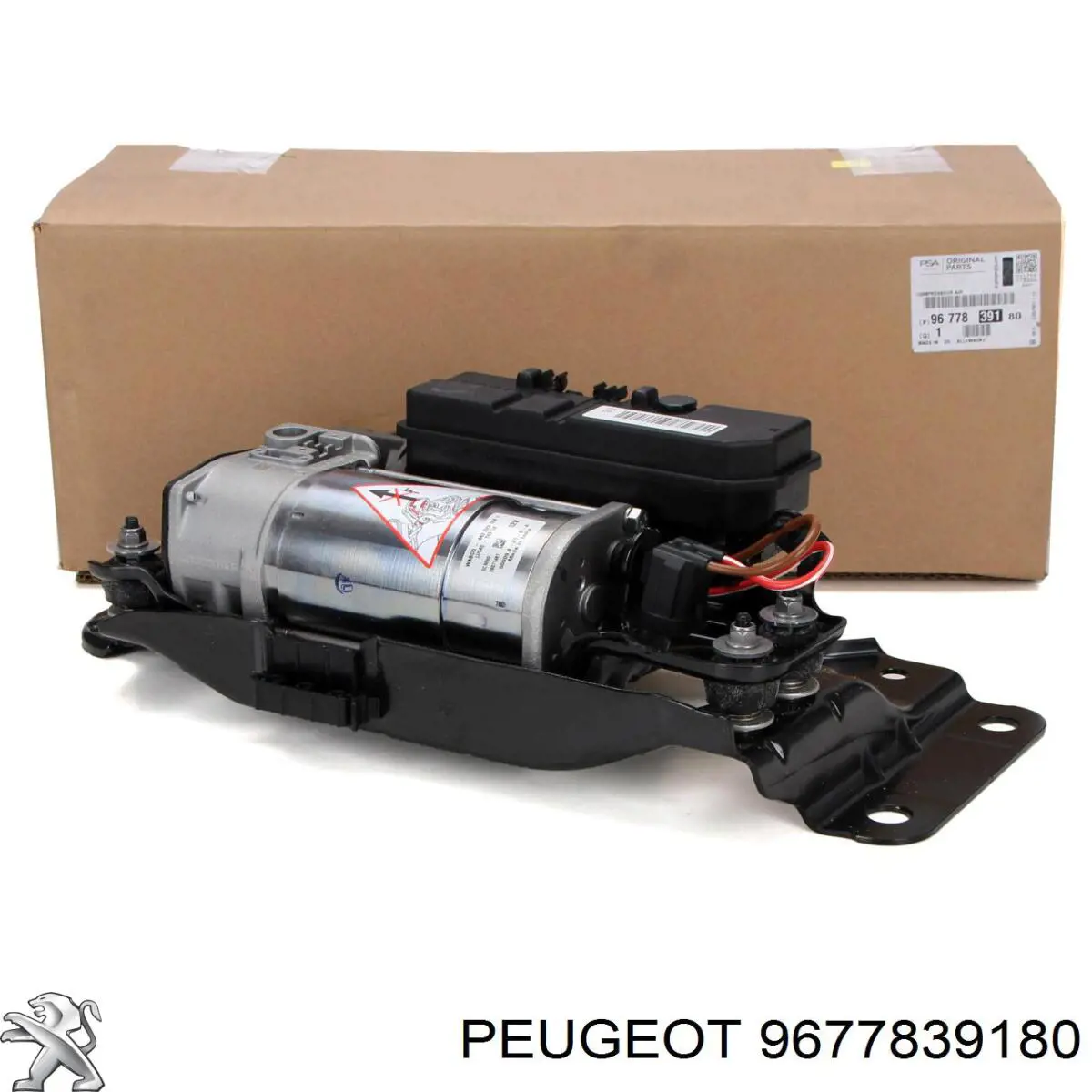 9677839180 Peugeot/Citroen Compressor de bombeio pneumático (de amortecedores)
