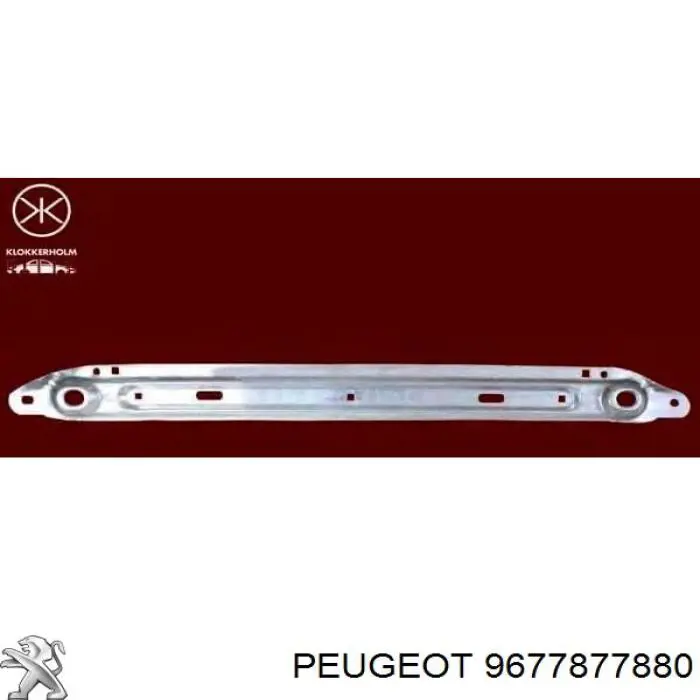 Compre 9677877880 Peugeot/Citroen Reforçador do pára-choque dianteiro