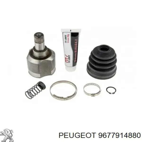 9677914880 Peugeot/Citroen Semieixo (acionador) dianteiro esquerdo
