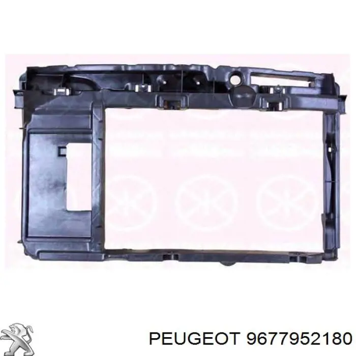 9677952180 Peugeot/Citroen Carcaça de fixação do radiador