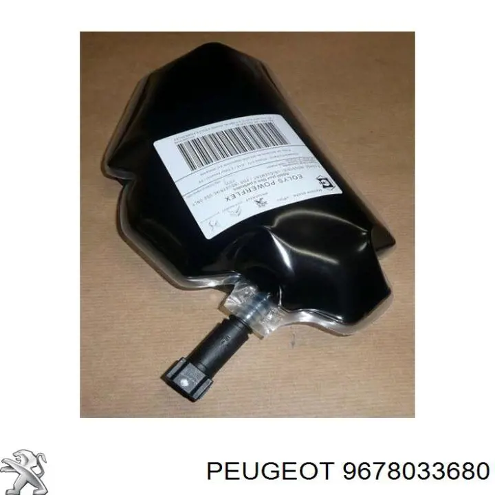 9678033680 Peugeot/Citroen Tanque para os aditivos