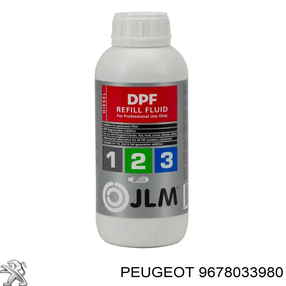 Compre 9678033980 Peugeot/Citroen Aditivos do sistema de combustível dos motores diesel