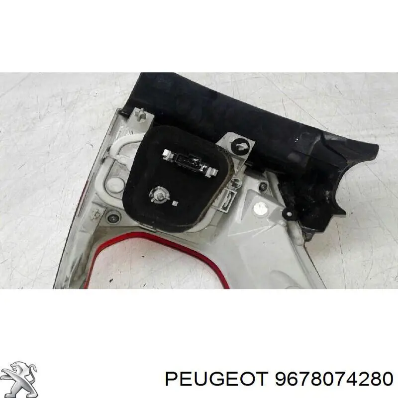 Lanterna traseira esquerda externa Peugeot/Citroen 9678074280 preço, a partir de 122,58 USD