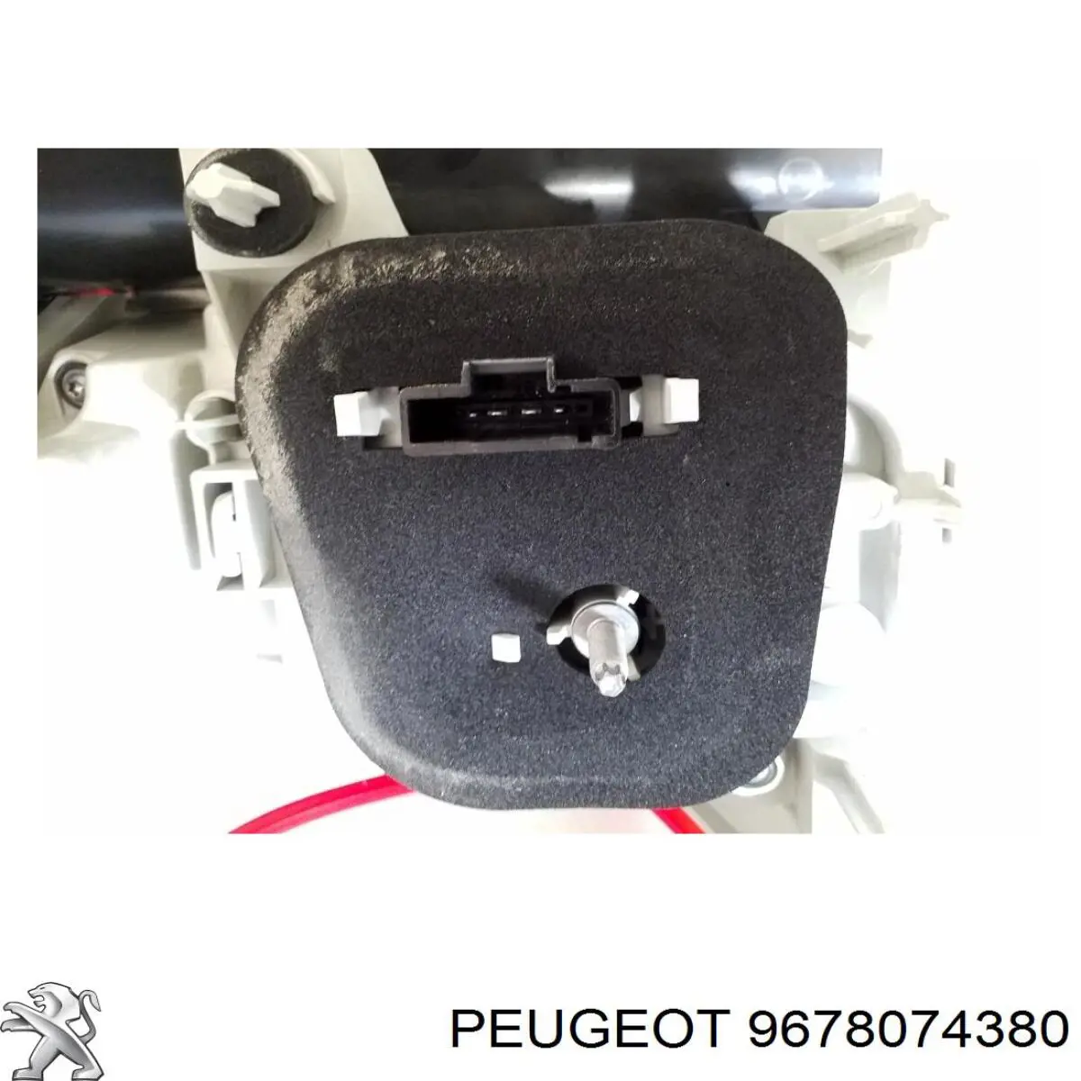 9678074380 Peugeot/Citroen Lanterna traseira direita externa