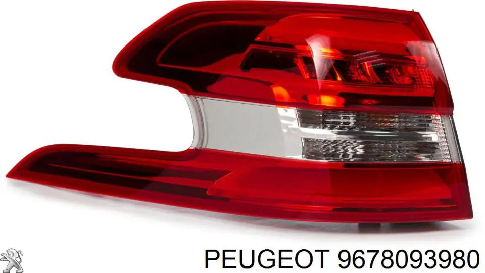 Lanterna traseira esquerda externa Peugeot/Citroen 9678093980 preço, a partir de 231,55 USD