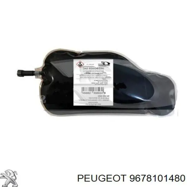 Aditivos do sistema de combustível dos motores diesel 9678101480 Peugeot/Citroen