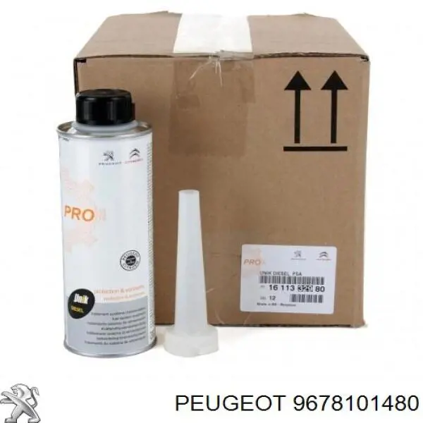 Aditivos do sistema de combustível dos motores diesel Peugeot/Citroen 9678101480