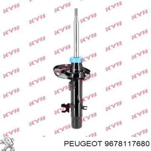 Amortecedor traseiro Peugeot/Citroen 9678117680 preço, a partir de 98,60 USD