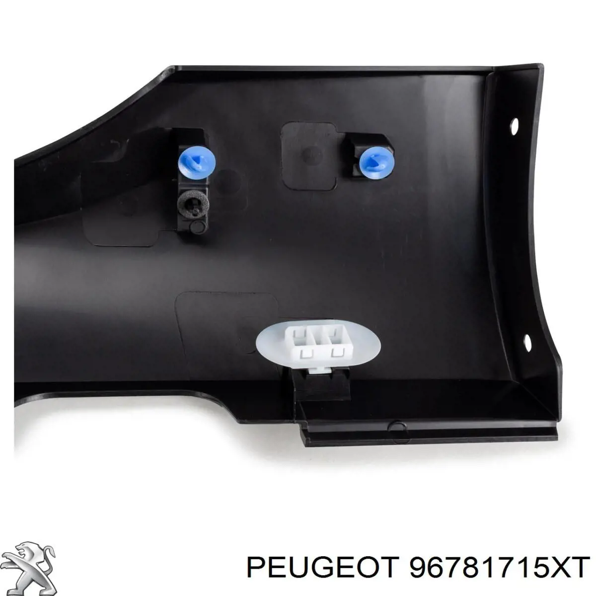 Placa sobreposta (moldura) externa direita de acesso Peugeot/Citroen 96781715XT preço, a partir de 237,94 USD