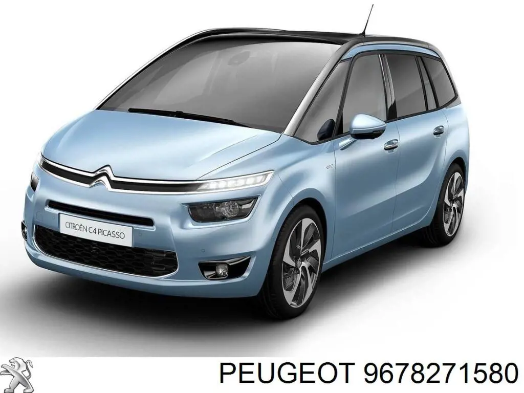 9678271580 Peugeot/Citroen Lanterna traseira esquerda