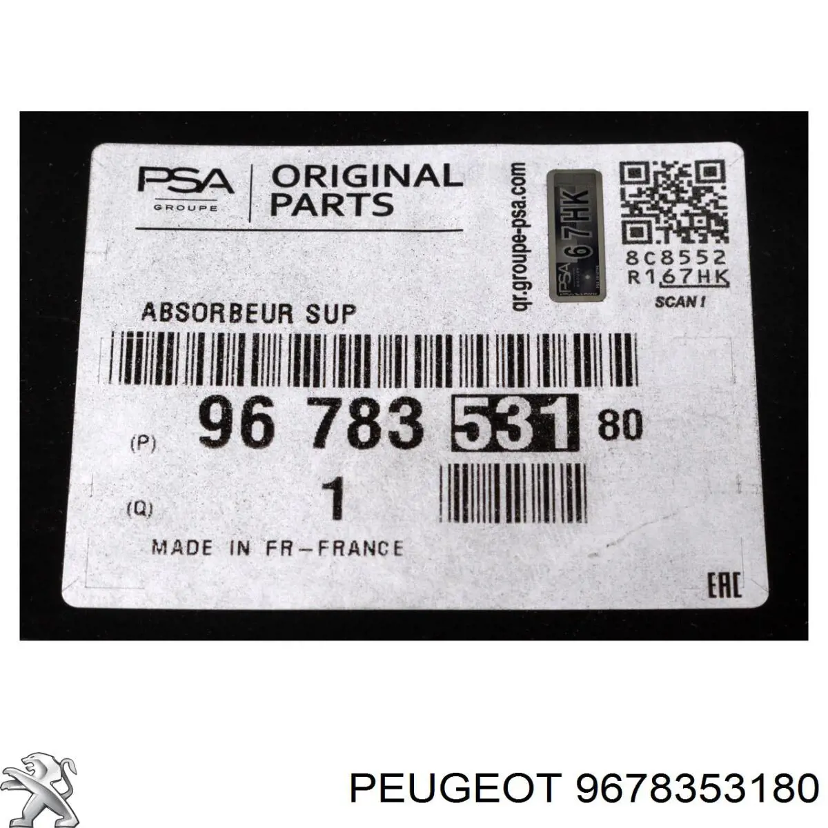 Reforçador do pára-choque dianteiro Peugeot/Citroen 9678353180 preço, a partir de 79,81 USD