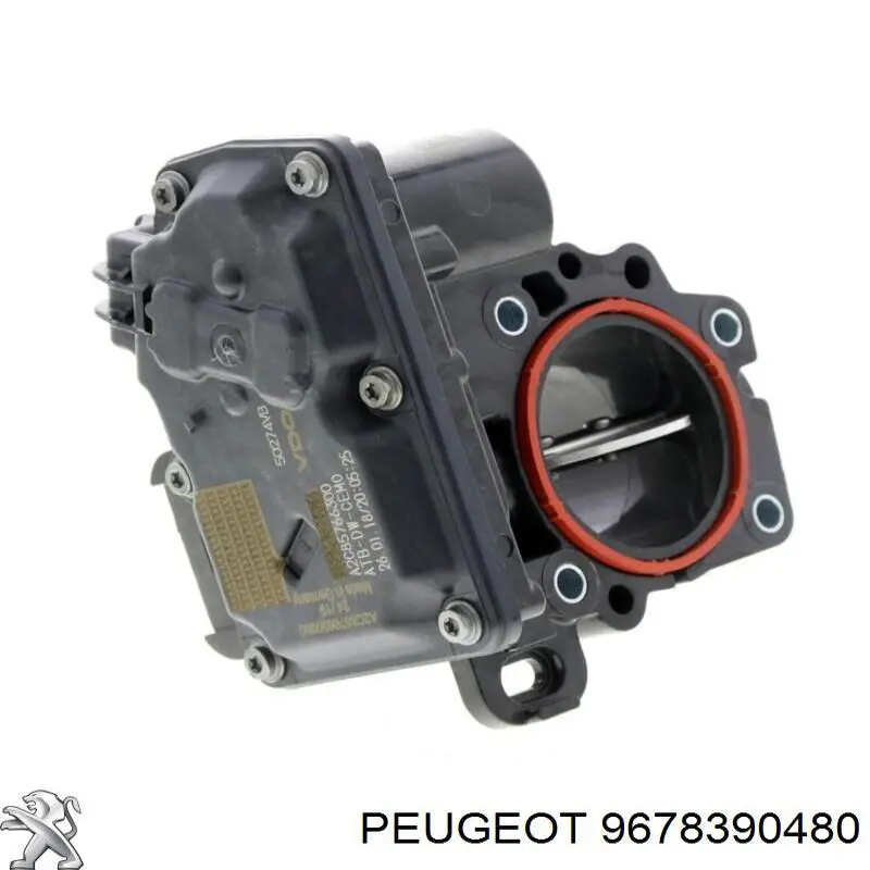 9678390480 Peugeot/Citroen Vedante de válvula EGR de recirculação