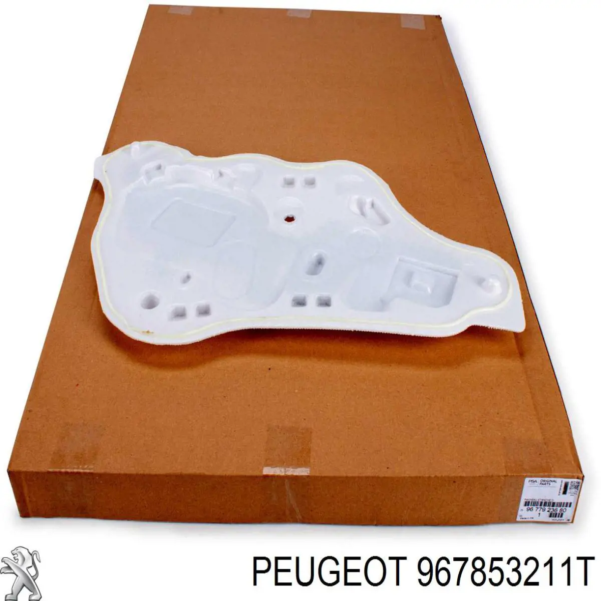967853211T Peugeot/Citroen Maçaneta dianteira esquerda externa da porta