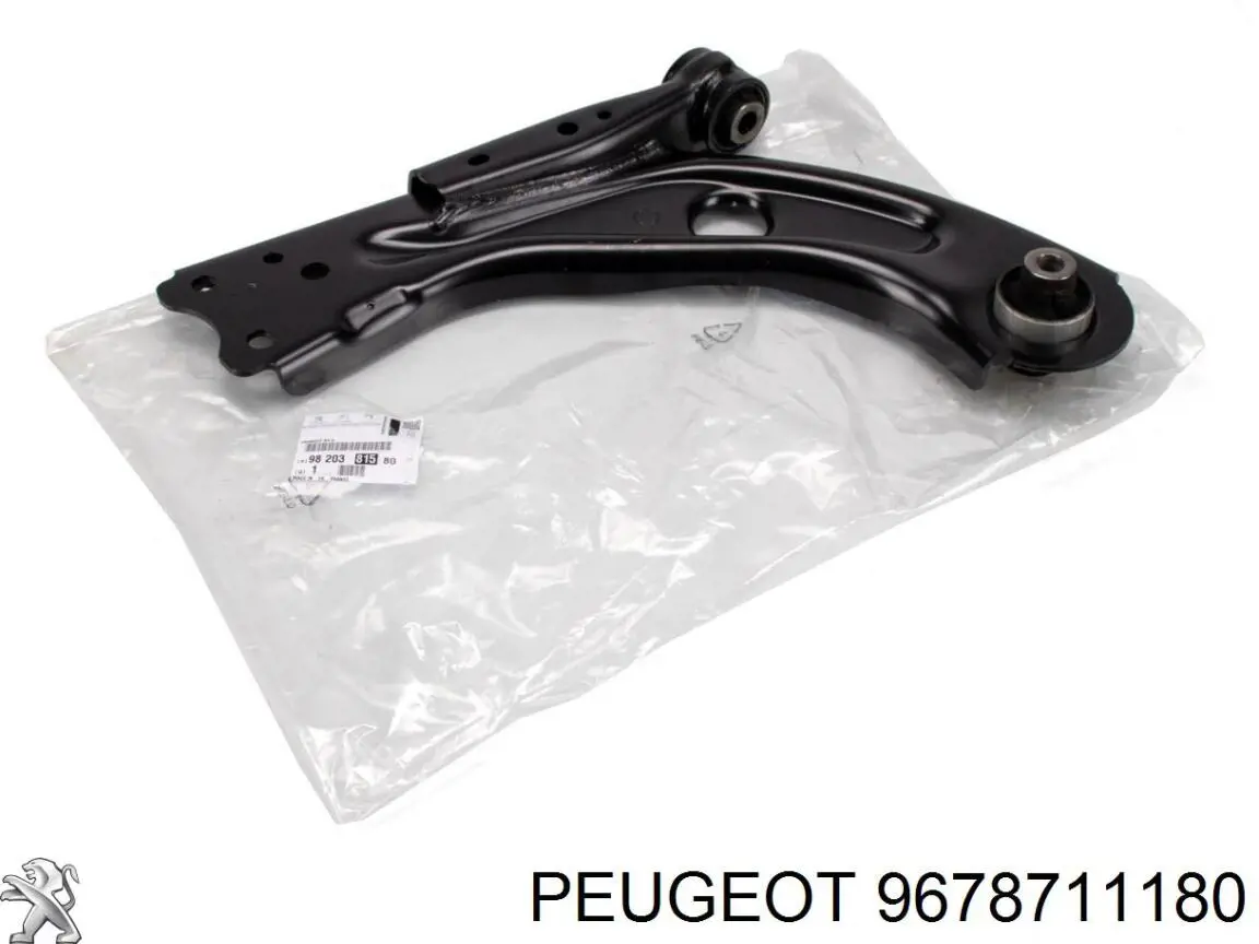 Radiador de esfriamento de motor Peugeot/Citroen 9678711180