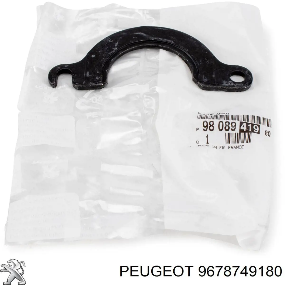 Compre 9678749180 Peugeot/Citroen Espaçador (anel de borracha) da mola dianteira superior