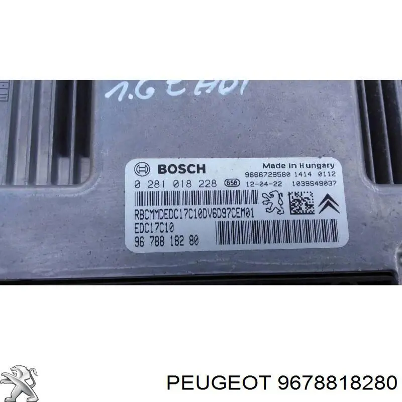 9678818280 Peugeot/Citroen 