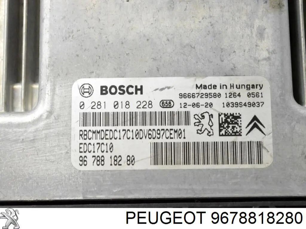 Compre 9678818280 Peugeot/Citroen 