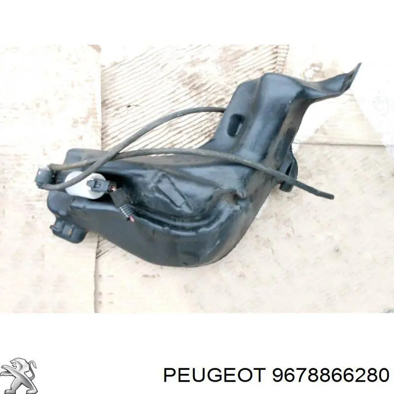 9678866280 Peugeot/Citroen Tanque de fluido para lavador de vidro