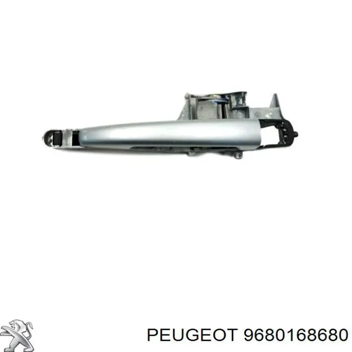 9680168680 Peugeot/Citroen Maçaneta dianteira esquerda externa da porta