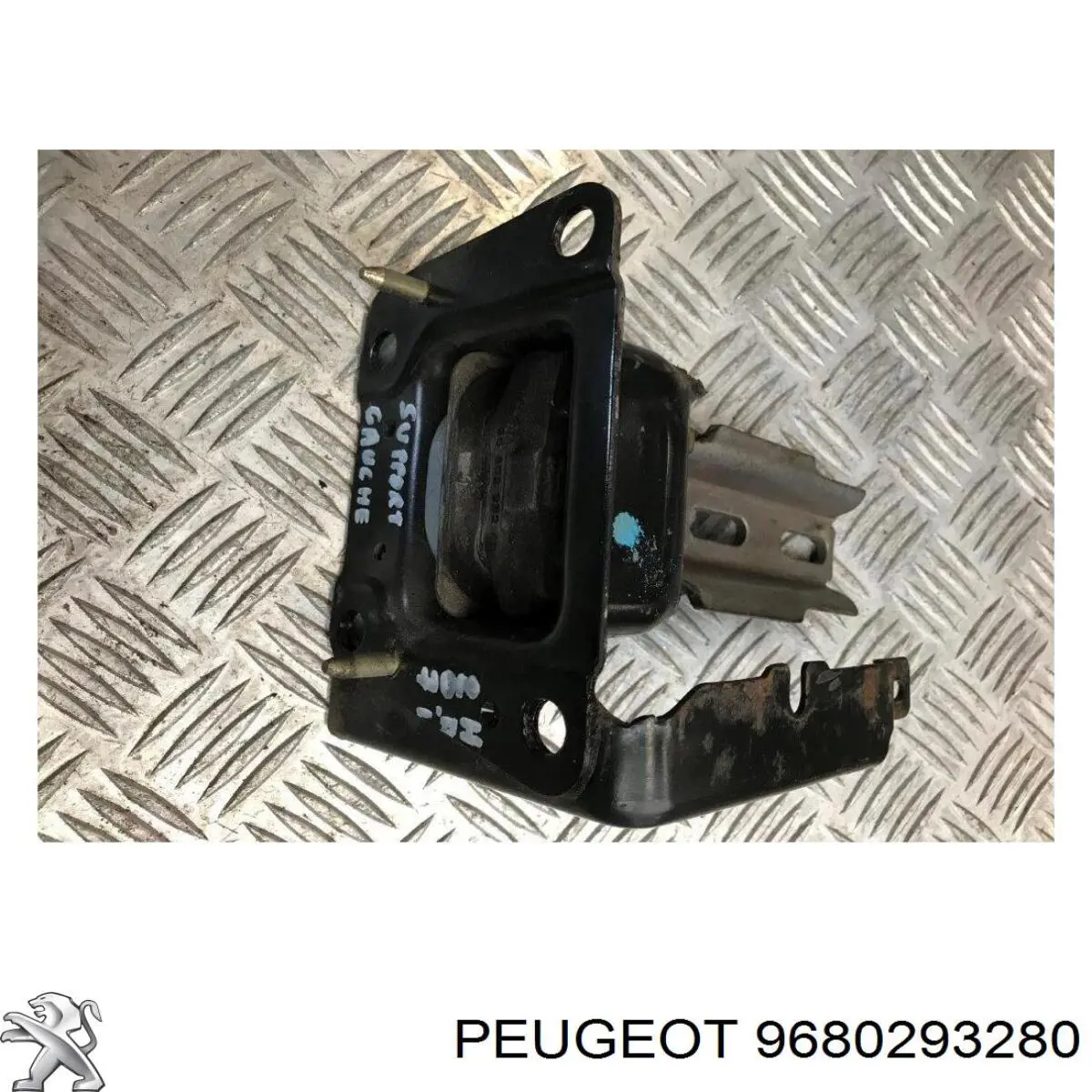 Coxim (suporte) esquerdo de motor Peugeot/Citroen 9680293280 preço, a partir de 37,52 USD