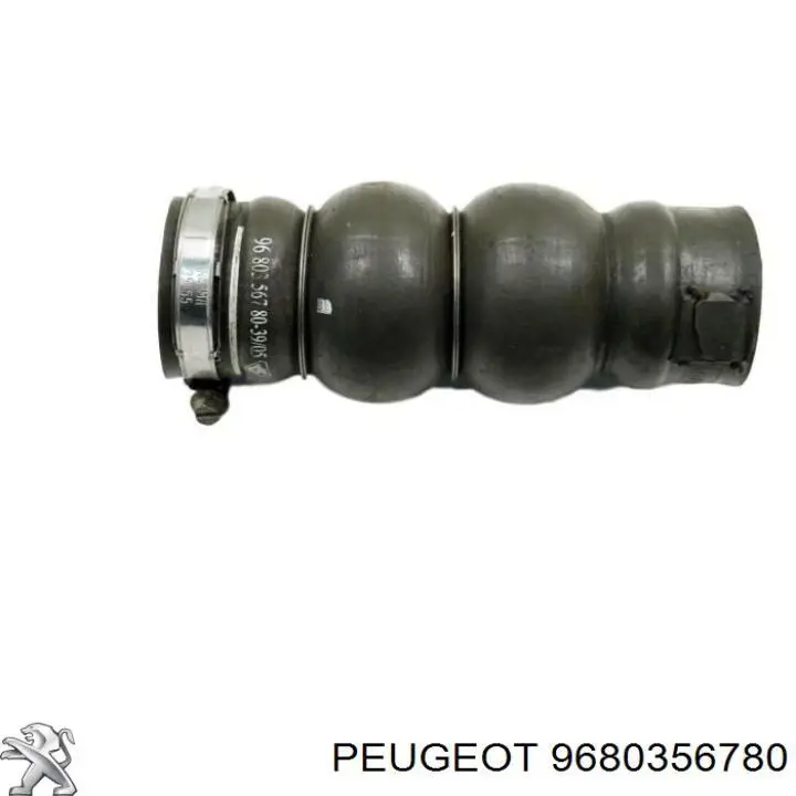 9680356780 Peugeot/Citroen Mangueira (cano derivado) de intercooler