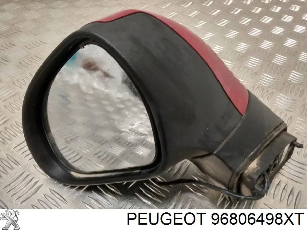 96806498XT Peugeot/Citroen Espelho de retrovisão esquerdo