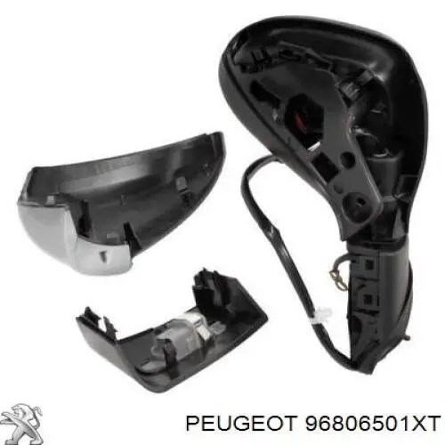Espelho de retrovisão direito Peugeot/Citroen 96806501XT preço, a partir de 112,25 USD